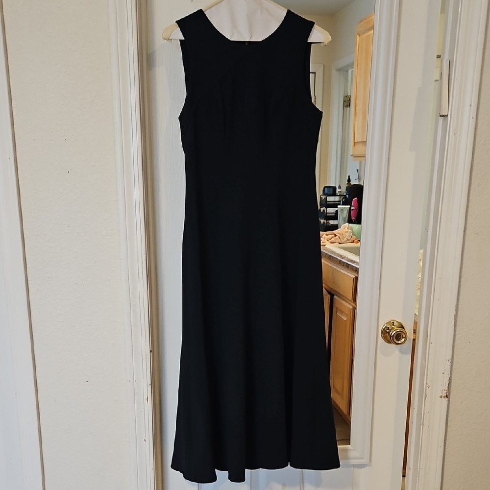 Eliza J Navy Sleeveless Dress